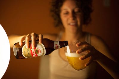 Brazilian beer, photo by Nadia Sussman