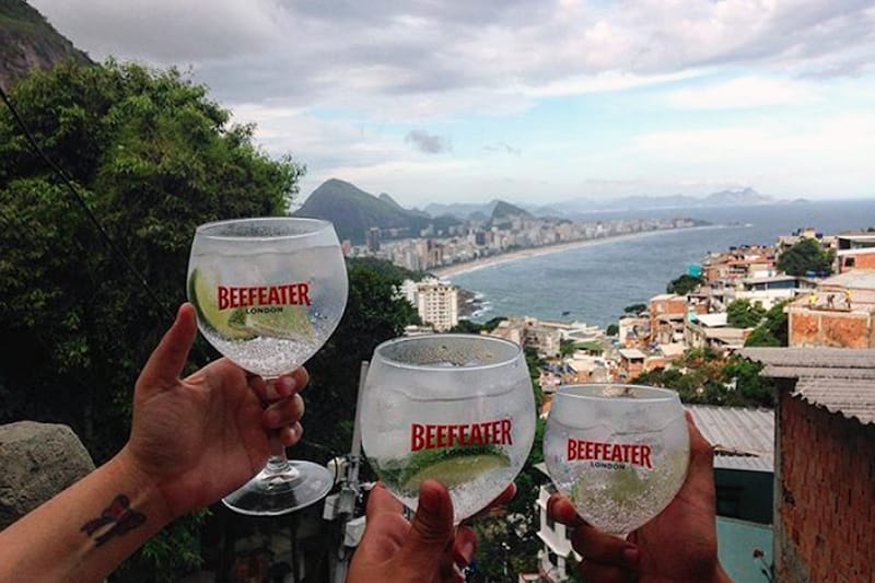 The view at Mania de Boteco, photo by Lucas Marinho