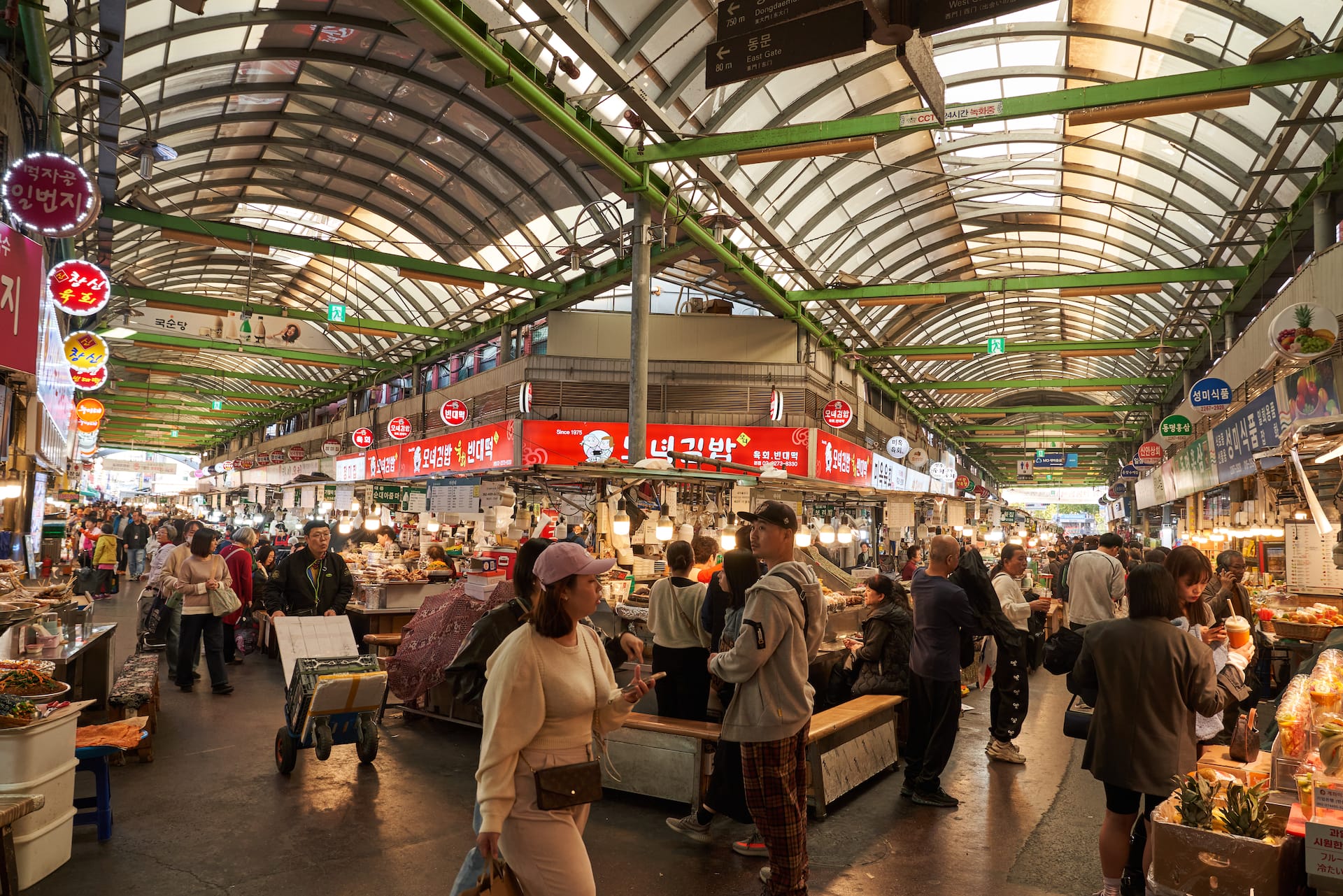food market in Seoul