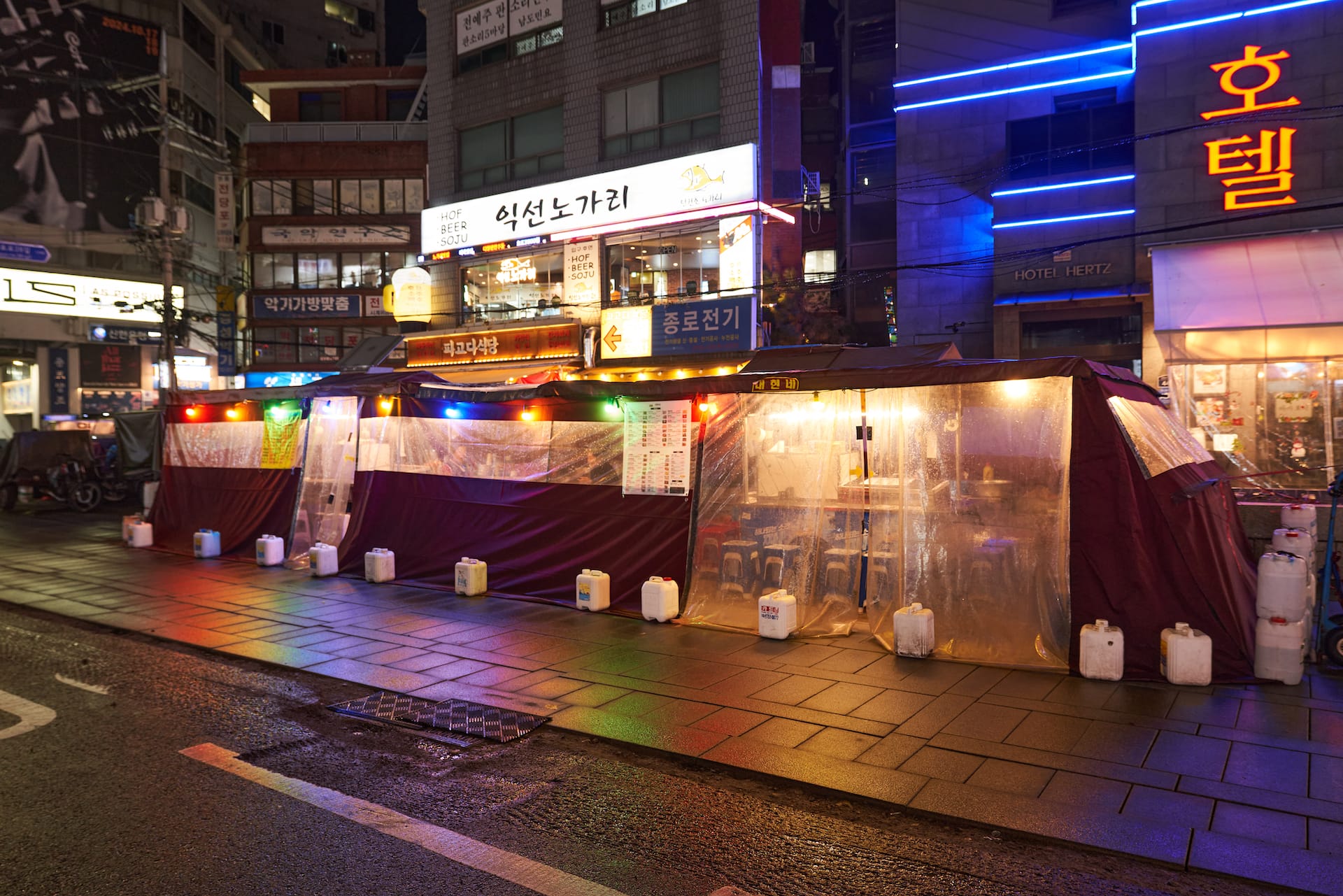 tent bar in seoul