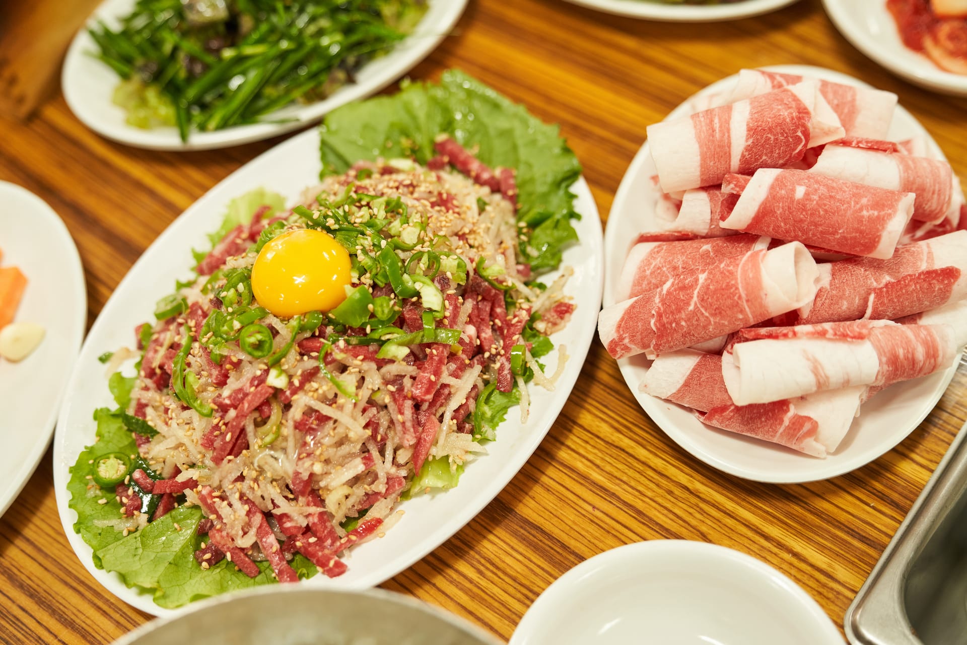 photo of food on table in Seoul