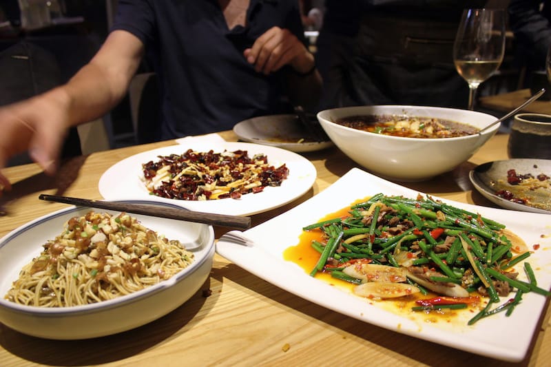 Various dishes from Shanghai’s Ben Lai, photo by Jamie Barys