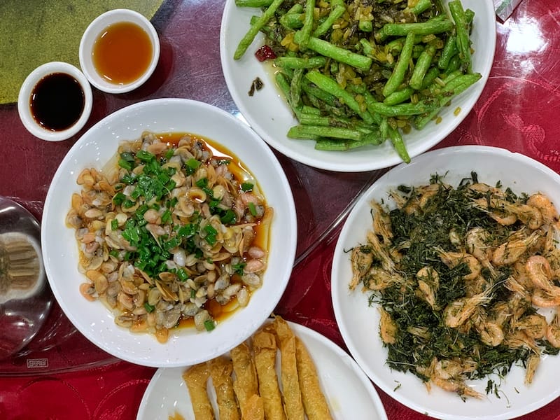 Stuck in China almost all of 2021, we were able to experience the seafood wonders of Ningbo, photo by Jamie Barys