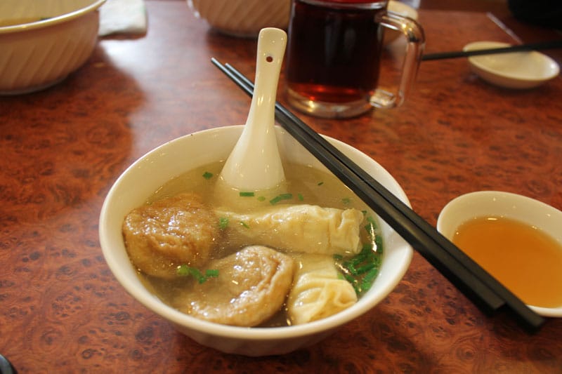 Fu Chun's "partner" soup, photo by Jamie Barys