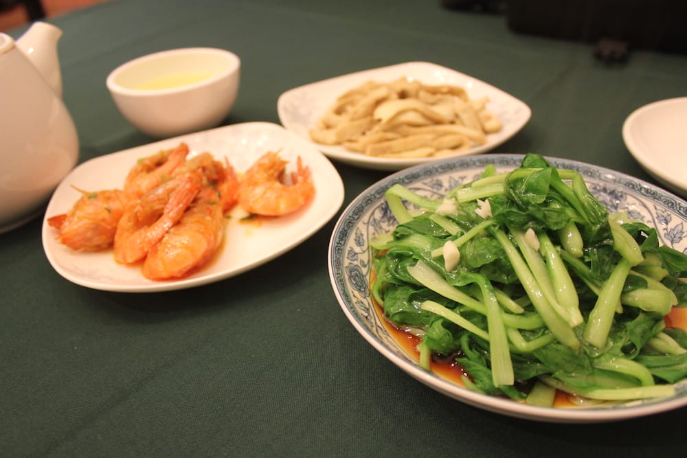 A meal for one at Hao Sheng Jia Jiu, photo by Kyle Long