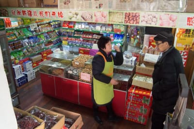 Xinjiang food shop, photo by UnTour Shanghai