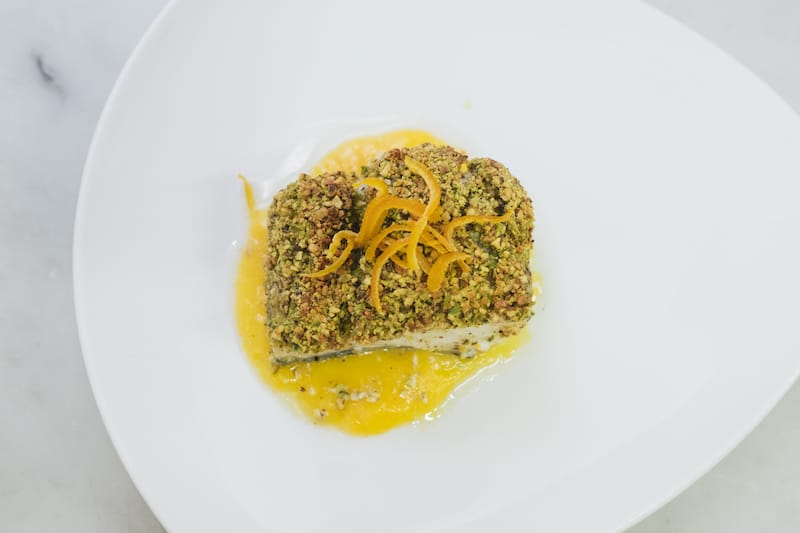 A baccalà dish at La Lanterna, one of the most famous cod restaurants in Somma Vesuviana, photo by Carlo Rainone