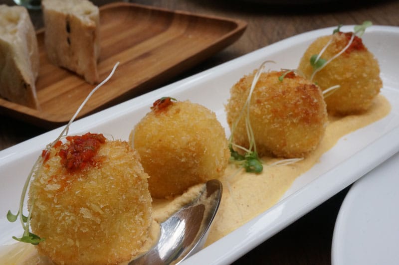 Cafe Littera's elargi balls, photo by Paul Rimple