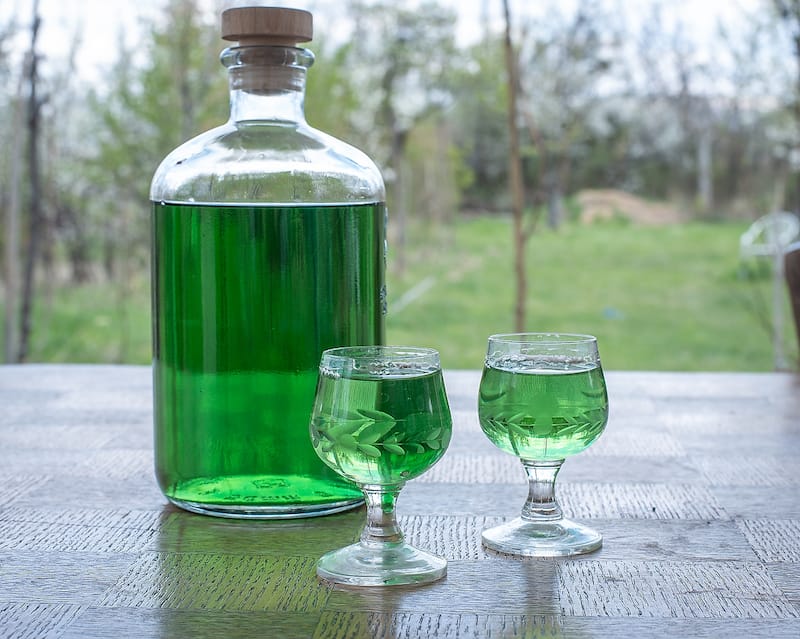 Mint-infused chacha, a Garikula specialty, photo by Justyna Mielnikiewicz