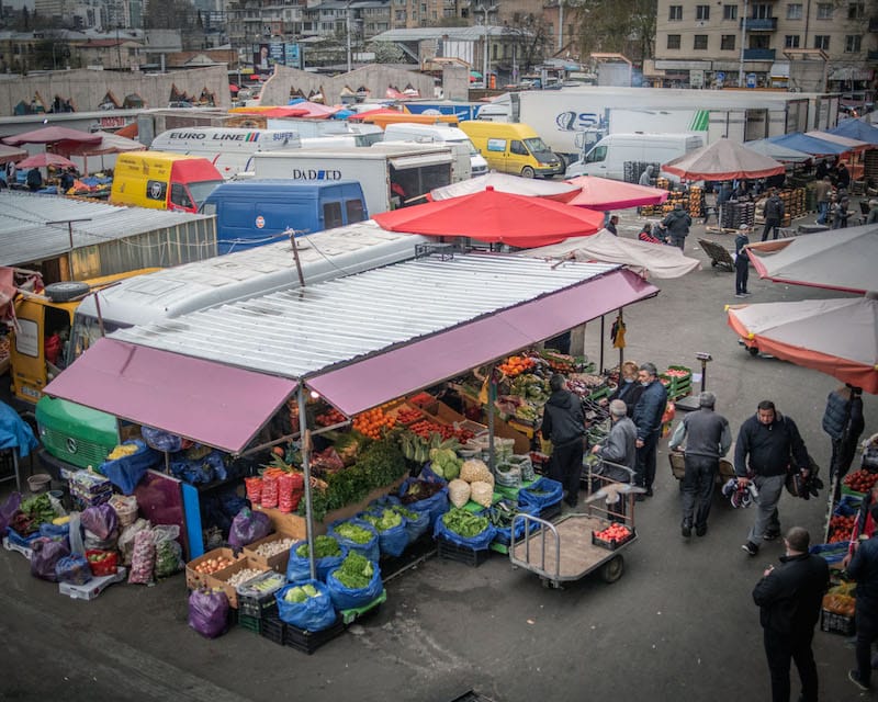 The Deserter’s Bazaar should be much busier just weeks before Easter, photo by Justyna Mielnikiewicz