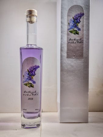 Monika Sandodze's lilac chacha, photo by Paul Rimple