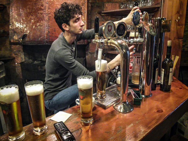 Pasanauri's taps, photo by Paul Rimple