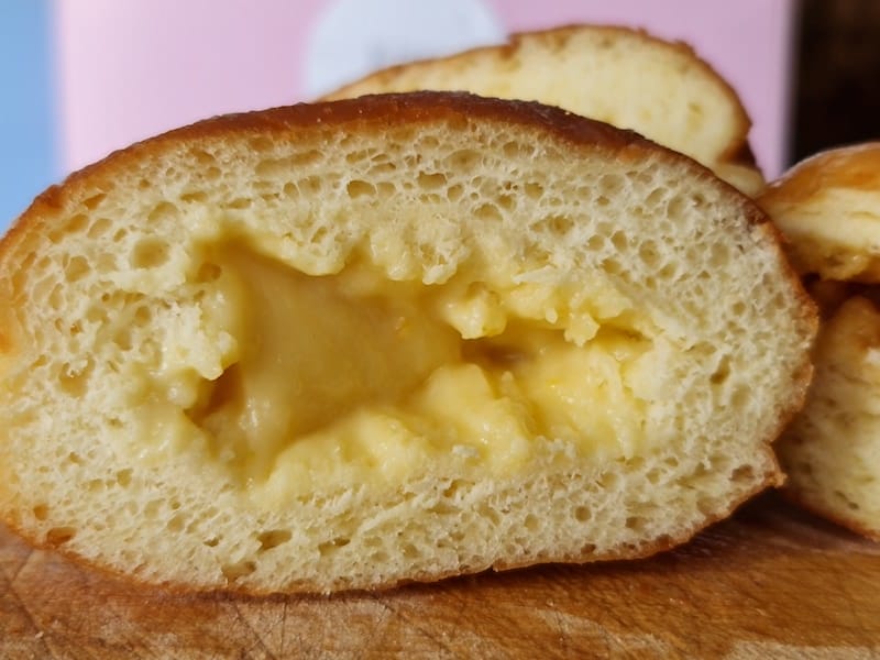 One of the delicious, fluffy “Berlin-style” doughnuts made by Up Donuts, photo by Paul Rimple coronavirus diary tbilisi