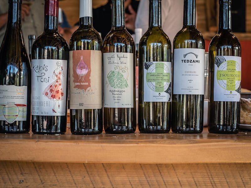 Independent Georgian wines featured at Wine Artisan’s exclusive tasting event in July 2020, photo by Justyna Mielnikiewicz
