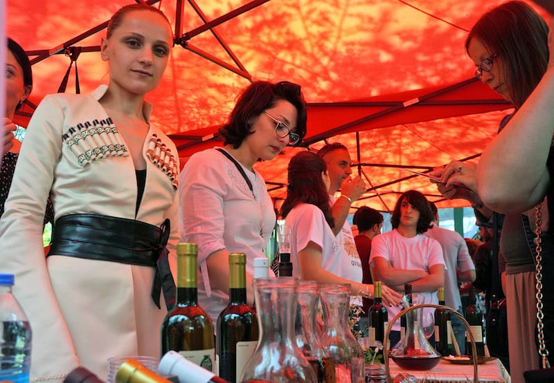 The 2017 New Wine Festival in Tbilisi, photo by Paul Rimple