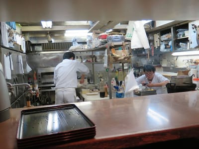 Chanko Dojo's kitchen, photo by Fran Kuzui