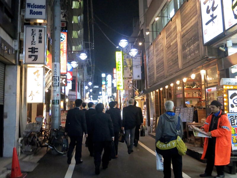 The streets of Kakurazaka, just outside Den, photo by Fran Kuzui