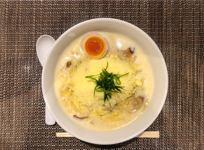 The cheese paitan at Mensho should not be overlooked, packing an umami flavor punch without ever becoming overwhelming, photography by Kuv Ahmad