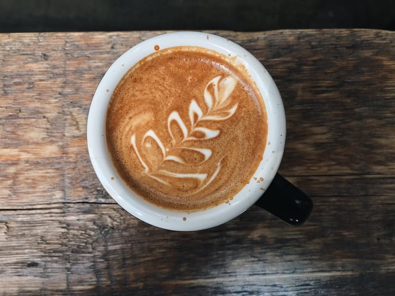 Morning latte at Camelback Rich Valley, photo by Florentyna Leow