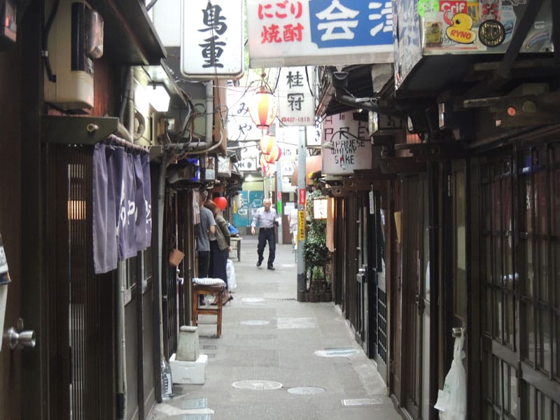 Nonbei Yokocho (AKA Drunkard's Alley), photo by Davey Young