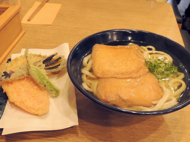 Udon Shin's kitsune udon, photo by Davey Young
