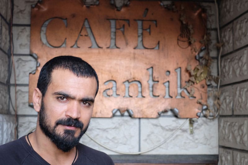 Antik Cafe's Celal Ay, photo by Paul Benjamin Osterlund